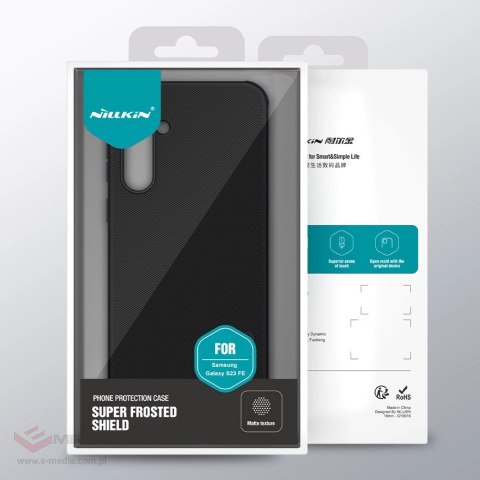 Wzmocnione etui Nillkin Super Frosted Shield Pro do Samsung Galaxy S23 FE - zielone