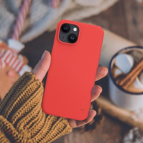 Wzmocnione etui Nillkin Super Frosted Shield Pro do iPhone 15 - niebieskie