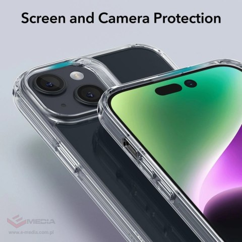 Etui ESR Ice Shield na iPhone 15 Plus - przezroczyste