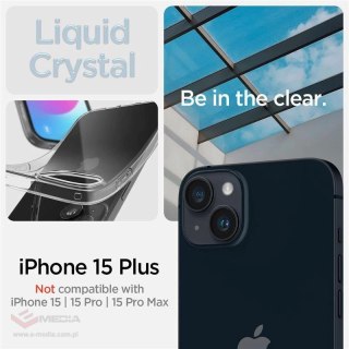 Etui Spigen Crystal Flex na iPhone 15 Plus - przezroczyste