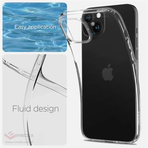 Etui Spigen Crystal Flex na iPhone 15 Plus - przezroczyste