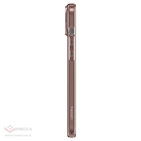 Etui Spigen Crystal Flex na iPhone 15 Plus - różowo-przezroczyste