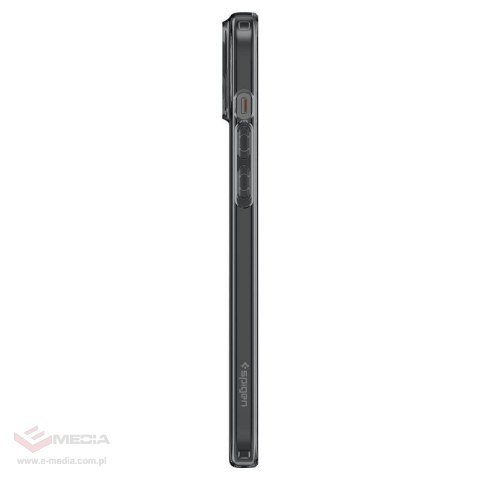 Etui Spigen Crystal Flex na iPhone 15 Plus - szaro-przezroczyste