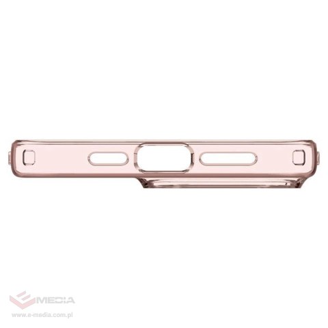 Etui Spigen Crystal Flex na iPhone 15 Pro Max - różowo-przezroczyste