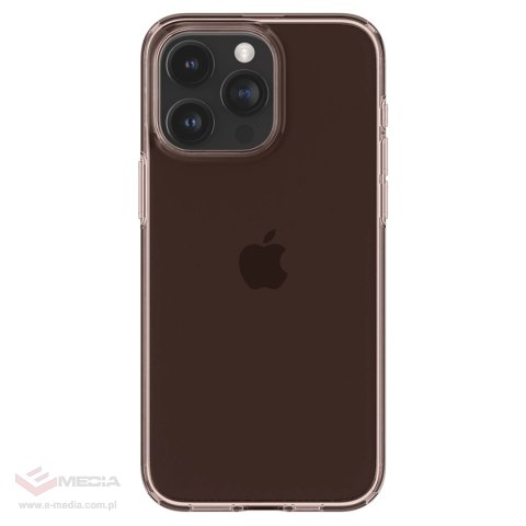 Etui Spigen Crystal Flex na iPhone 15 Pro Max - różowo-przezroczyste