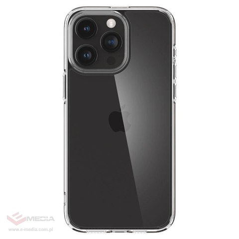 Etui Spigen Crystal Hybrid na iPhone 15 Pro - przezroczyste