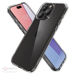 Etui Spigen Crystal Hybrid na iPhone 15 Pro - przezroczyste