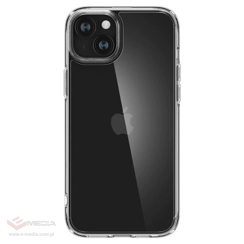 Etui Spigen Crystal Hybrid na iPhone 15 - przezroczyste