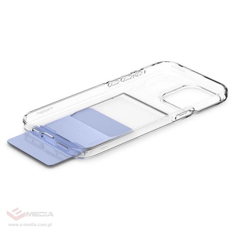 Etui Spigen Crystal Slot na iPhone 15 Pro Max - przezroczyste