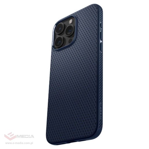 Etui Spigen Liquid Air na iPhone 15 Pro Max - niebieskie