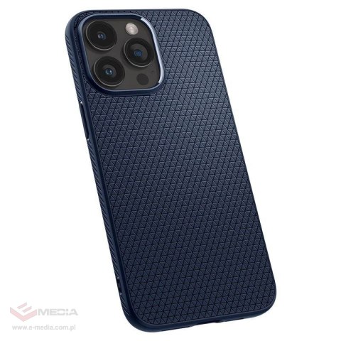 Etui Spigen Liquid Air na iPhone 15 Pro Max - niebieskie