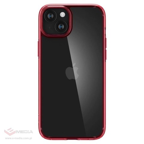 Etui Spigen Ultra Hybrid na iPhone 15 - czerwone