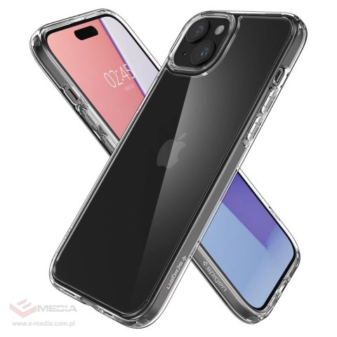 Etui Spigen Ultra Hybrid na iPhone 15 - przezroczyste