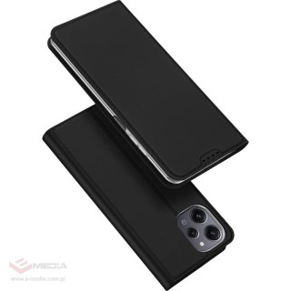 Etui z ekoskóry Dux Ducis Skin Pro do Xiaomi Redmi 12 / Redmi 12R - czarne