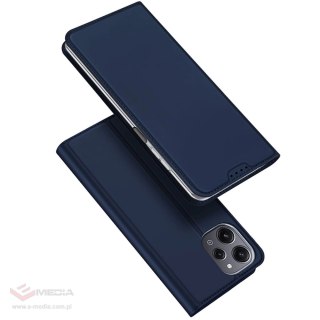 Etui z ekoskóry Dux Ducis Skin Pro do Xiaomi Redmi 12 / Redmi 12R - niebieskie