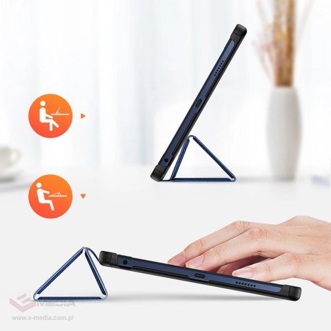 Etui z funkcją smart sleep Dux Ducis Domo do tabletu Lenovo Tab M10 10.6'' - niebieskie