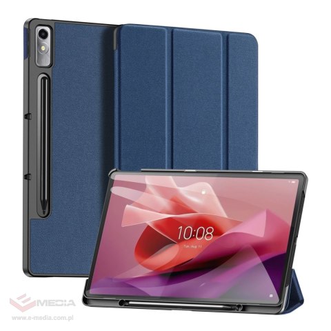 Etui z funkcją smart sleep Dux Ducis Domo do tabletu Lenovo Tab P12 12.7'' - niebieskie