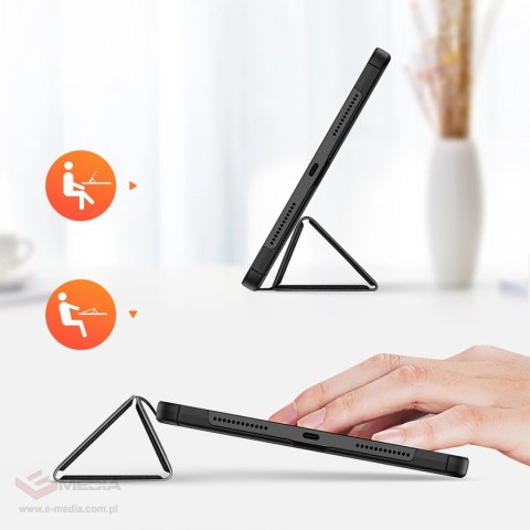 Etui z funkcją smart sleep Dux Ducis Domo do tabletu Xiaomi Redmi Pad SE 11'' - czarne