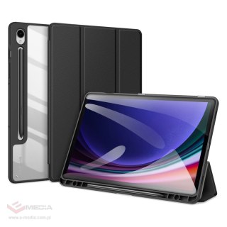 Etui z klapką podstawką Dux Ducis Toby do Samsung Galaxy Tab S9 FE - czarne