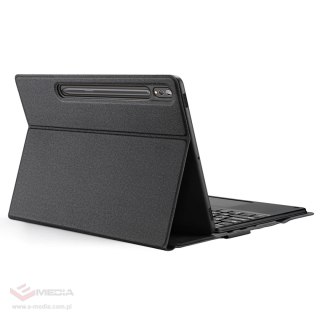 Etui z klawiaturą Bluetooth Dux Ducis (Seria TK) do Samsung Tab S9 Plus / S9 FE Plus - czarne