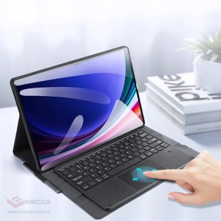 Etui z klawiaturą Bluetooth Dux Ducis (Seria TK) do Samsung Tab S9 Ultra - czarne