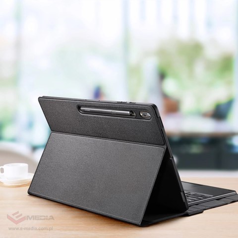 Etui z klawiaturą Bluetooth Dux Ducis (Seria TK) do Samsung Tab S9 Ultra - czarne