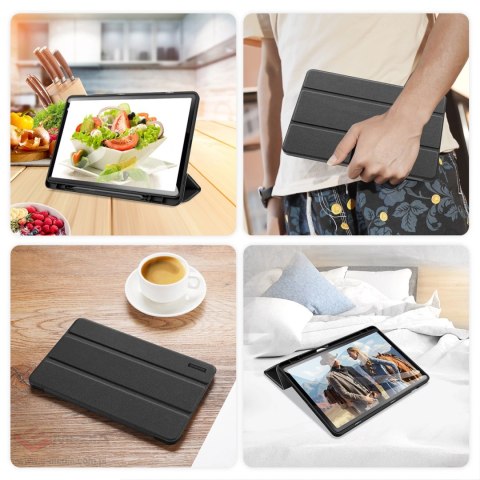 Etui z podstawką Dux Ducis Domo Samsung Galaxy Tab S9 FE - czarne