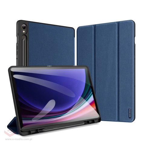 Etui z podstawką Dux Ducis Domo Samsung Galaxy Tab S9 FE - niebieskie