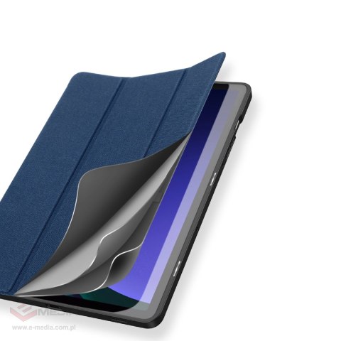 Etui z podstawką Dux Ducis Domo Samsung Galaxy Tab S9 FE - niebieskie