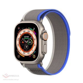 Sportowy pasek na rzepy do Apple Watch Ultra / 9 / 8 / 7 / 6 / SE / 5 / 4 / 3 / 2 / 1 (42, 44, 45, 49 mm) Dux Ducis Strap YJ Ver