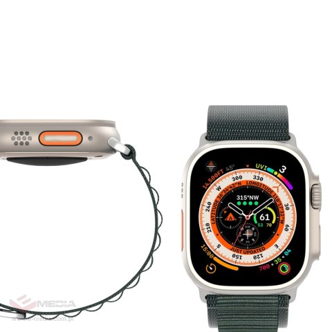 Sportowy pasek ze sprzączką do Apple Watch Ultra / 9 / 8 / 7 / 6 / SE / 5 / 4 / 3 / 2 / 1 (42, 44, 45, 49 mm) Dux Ducis Strap GS