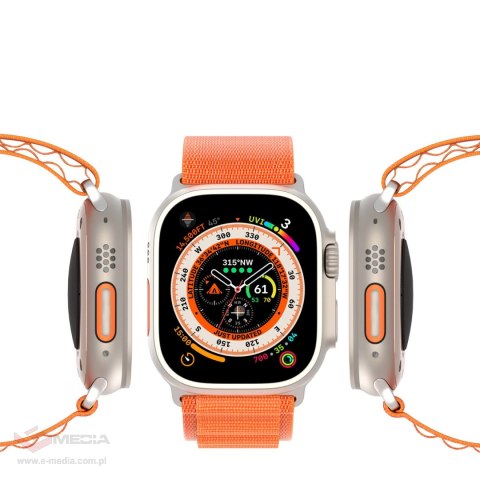 Sportowy pasek ze sprzączką do Apple Watch Ultra / 9 / 8 / 7 / 6 / SE / 5 / 4 / 3 / 2 / 1 (42, 44, 45, 49 mm) Dux Ducis Strap GS