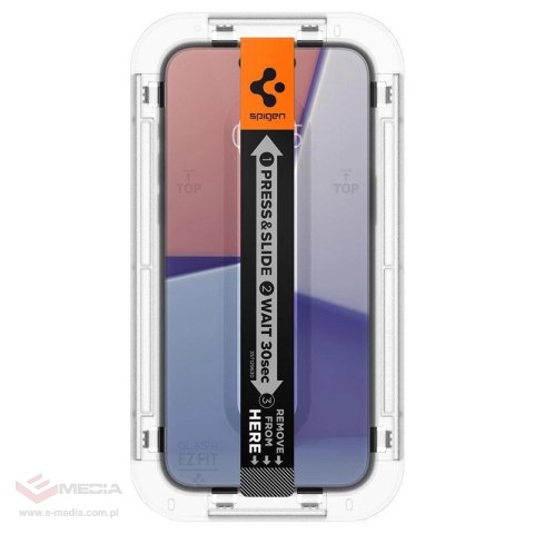 Szkło hartowane Spigen Glas.tR EZ Fit na iPhone 15 Plus / 16 Plus - 2 szt.