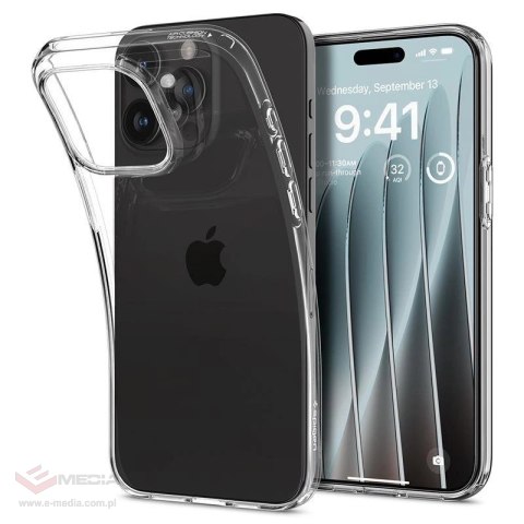 Etui Spigen Crystal Flex na iPhone 15 Pro Max - przezroczyste