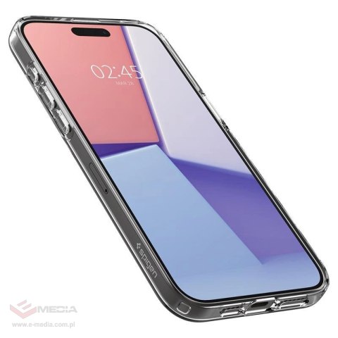 Etui Spigen Crystal Flex na iPhone 15 Pro Max - przezroczyste