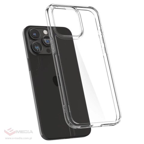 Etui Spigen Crystal Hybrid na iPhone 15 Pro Max - przezroczyste