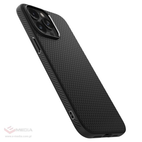 Etui Spigen Liquid Air na iPhone 15 Pro Max - czarny mat