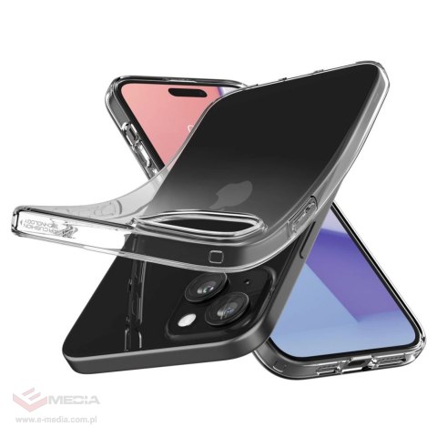 Etui Spigen Liquid Crystal na iPhone 15 Plus - przezroczyste