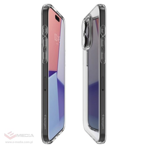 Etui Spigen Liquid Crystal na iPhone 15 Pro Max - przezroczyste