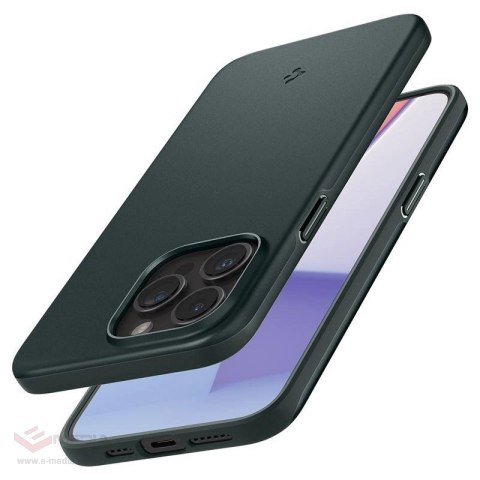 Etui Spigen Thin Fit do na iPhone 15 Pro - zielone