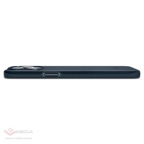 Etui Spigen Thin Fit na iPhone 15 Pro Max - czarny metal