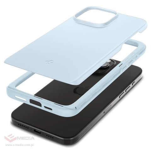 Etui Spigen Thin Fit na iPhone 15 Pro - jasnoniebieskie