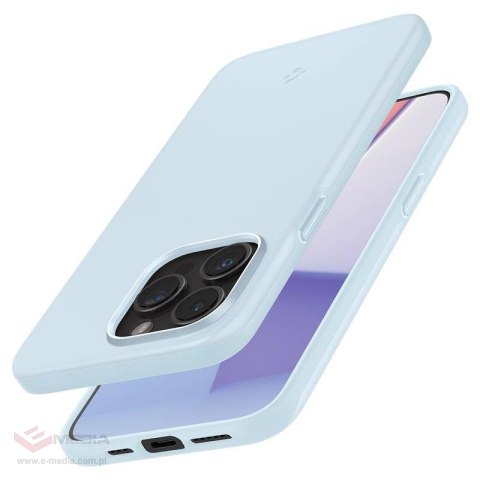 Etui Spigen Thin Fit na iPhone 15 Pro - jasnoniebieskie