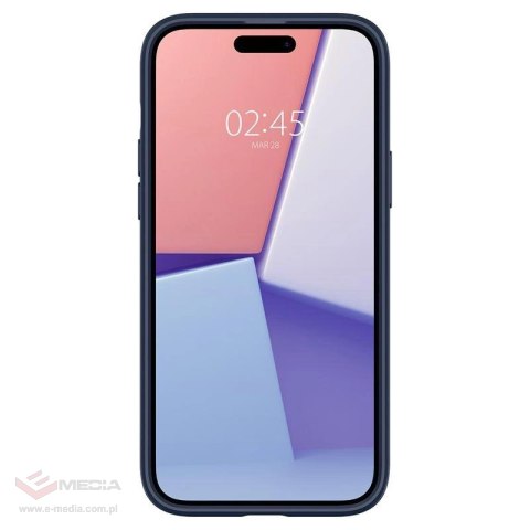 Etui Spigen Ultra Hybrid na iPhone 15 Plus - ciemnoniebieskie