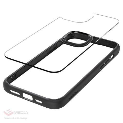 Etui Spigen Ultra Hybrid na iPhone 15 Plus - czarny mat