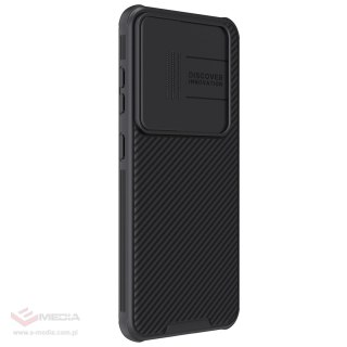 Etui Nillkin CamShield Pro pancerne z osłona na aparat do Samsung Galaxy S24 - czarne