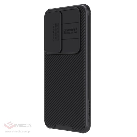 Etui Nillkin CamShield Pro pancerne z osłona na aparat do Samsung Galaxy S24 - czarne