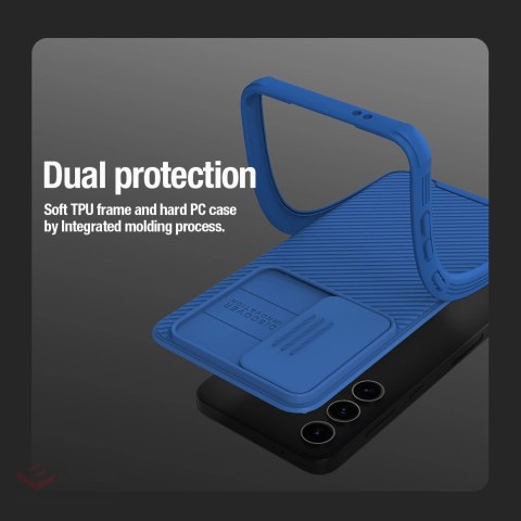 Etui Nillkin CamShield Pro pancerne z osłona na aparat do Samsung Galaxy S24 - czarne