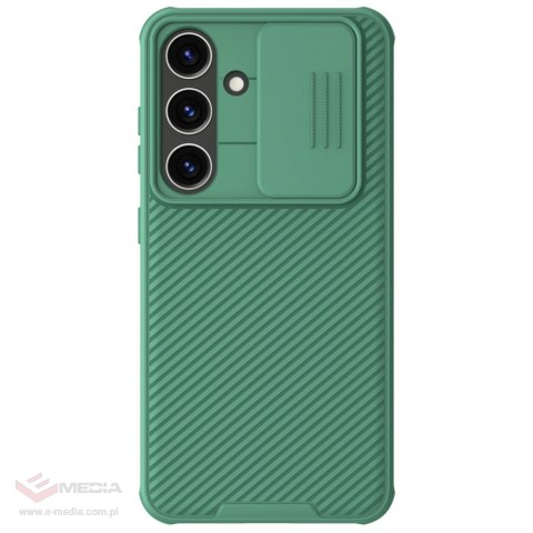 Etui Nillkin CamShield Pro pancerne z osłona na aparat do Samsung Galaxy S24 - zielone