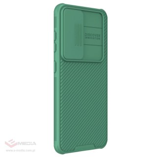 Etui Nillkin CamShield Pro pancerne z osłona na aparat do Samsung Galaxy S24 - zielone